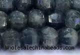 CRZ1166 15 inches 6mm faceted round sapphire beads