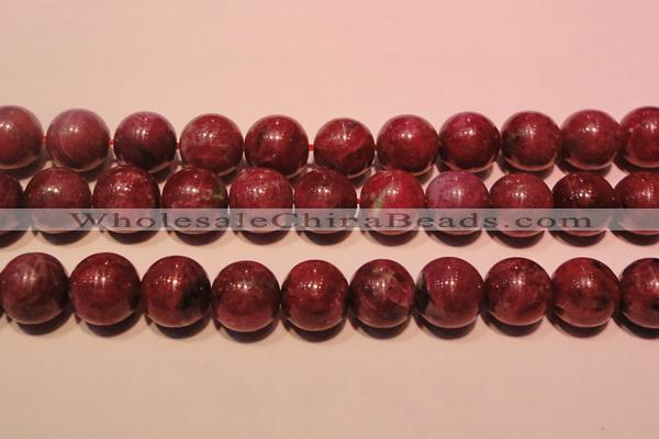 CRZ403 15.5 inches 10mm round natural ruby gemstone beads