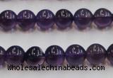 CSA05 15.5 inches 10mm round synthetic amethyst beads wholesale