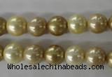 CSB1069 15.5 inches 10mm round mixed color shell pearl beads