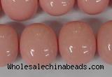 CSB168 15.5 inches 17*19mm – 18*20mm oval shell pearl beads