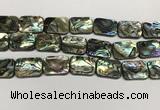 CSB4157 15.5 inches 18*25mm rectangle abalone shell beads wholesale