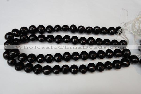 CSB819 15.5 inches 13*15mm oval shell pearl beads wholesale