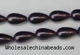 CSB856 15.5 inches 8*14mm teardrop shell pearl beads wholesale