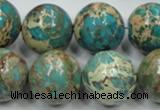 CSE04 15.5 inches 20mm round natural sea sediment jasper beads