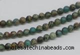 CSE5001 15.5 inches 4mm round natural sea sediment jasper beads