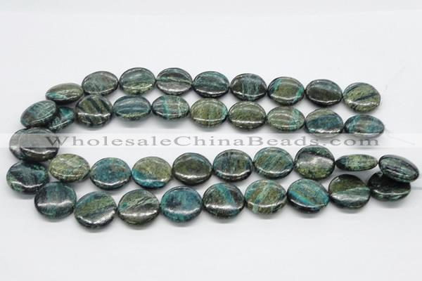 CSG19 15.5 inches 12mm flat round long spar gemstone beads wholesale