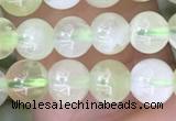 CSJ310 15.5 inches 5mm round serpentine new jade beads