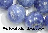 CSO15 15.5 inches 6mm round AB grade sodalite gemstone beads