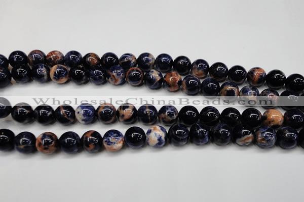 CSO265 15.5 inche 14mm round red sodalite gemstone beads wholesale