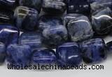 CSO43 15.5 inches 12*12mm square sodalite gemstone beads wholesale