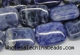 CSO46 15.5 inches 15*20mm rectangle sodalite beads wholesale