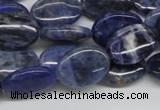 CSO47 15.5 inches 13*18mm oval sodalite gemstone beads wholesale