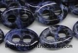 CSO49 15.5 inches 18*25mm oval sodalite gemstone beads wholesale