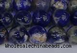 CSO514 15.5 inches 12mm round orange sodalite beads wholesale