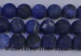 CSO542 15.5 inches 8mm round matte sodalite beads wholesale