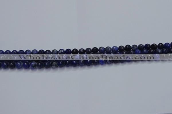 CSO610 15.5 inches 4mm round sodalite gemstone beads wholesale