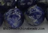 CSO639 15.5 inches 20mm round sodalite gemstone beads wholesale