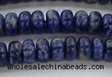 CSO652 15.5 inches 5*8mm rondelle sodalite gemstone beads