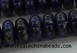 CSO655 15.5 inches 8*14mm rondelle sodalite gemstone beads