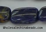 CSO700 15.5 inches 18*25mm rectangle sodalite gemstone beads