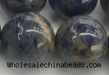 CSO838 15.5 inches 20mm round orange sodalite beads wholesale