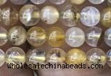 CSQ800 15.5 inches 4mm round scenic quartz beads wholesale