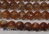 CSS551 15.5 inches 5mm round natural golden sunstone beads