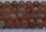 CSS661 15.5 inches 6mm round sunstone gemstone beads wholesale