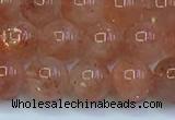 CSS714 15.5 inches 7mm round natural golden sunstone beads