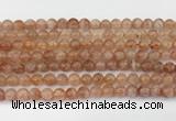 CSS761 15.5 inches 6mm round golden sunstone beads wholesale