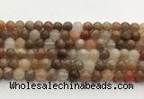 CSS771 15.5 inches 8mm round sunstone gemstone beads wholesale