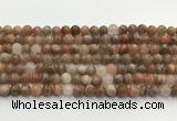 CSS775 15.5 inches 6mm round sunstone gemstone beads wholesale