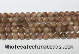 CSS786 15.5 inches 10mm round sunstone gemstone beads wholesale