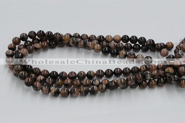 CST04 15.5 inches 10mm round staurolite gemstone beads wholesale