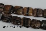 CST42 15.5 inches 12*12mm square staurolite gemstone beads wholesale