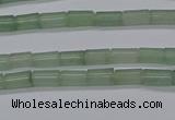 CTB302 15.5 inches 4*6mm tube green aventurine beads wholesale