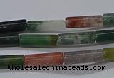 CTB314 15.5 inches 4*13mm tube Indian agate beads wholesale