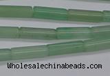 CTB326 15.5 inches 4*13mm tube green aventurine beads wholesale