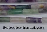 CTB348 15.5 inches 4*13mm tube fluorite beads wholesale