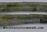 CTB353 15.5 inches 4*13mm tube labradorite beads wholesale