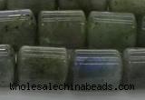 CTB513 15.5 inches 10*13mm triangle AB grade labradorite beads wholesale