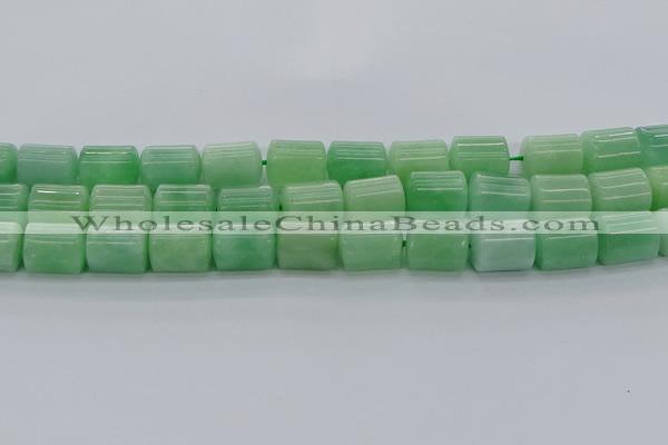 CTB520 15.5 inches 10*13mm triangle jade beads wholesale