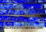 CTB825 15.5 inches 2*4mm tube lapis lazuli beads wholesale