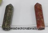 CTD1807 Top drilled 10*30mm - 10*32mm sticks unakite beads