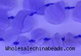 CTD3858 Top drilled 8*10mm - 12*15mm freeform blue lace agate beads