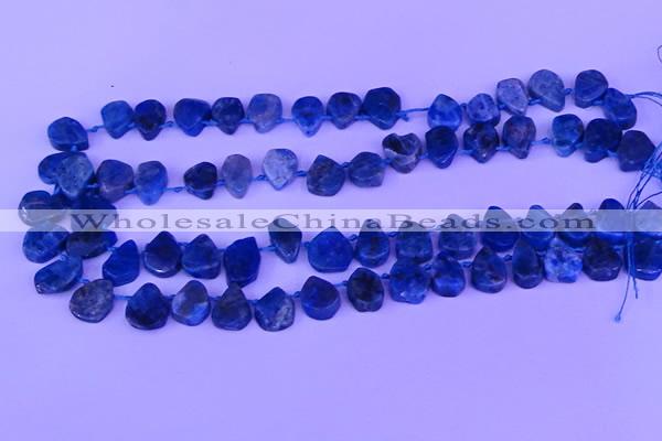 CTD3875 Top drilled 8*10mm - 10*12mm freeform apatite beads