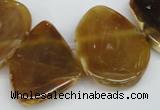 CTD611 Top drilled 25*30mm - 34*45mm freeform agate gemstone beads