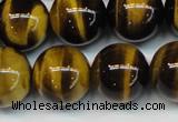 CTE1252 15.5 inches 10mm round AAA grade yellow tiger eye beads