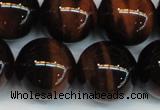 CTE1296 15.5 inches 14mm round AA grade red tiger eye beads